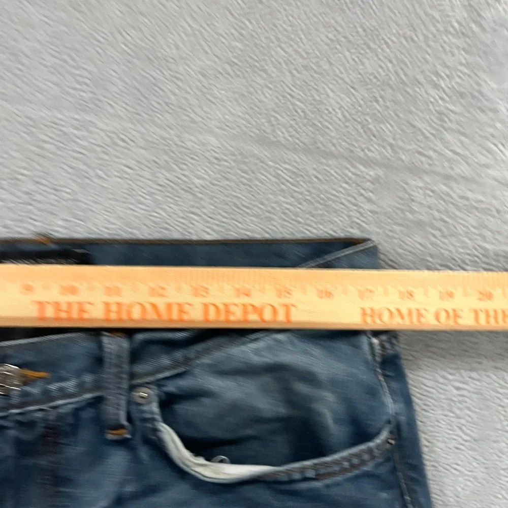 Banana Republic‎ Men 35x34 (fit 34x33) Relaxed Straight Jeans Blue Fade Western